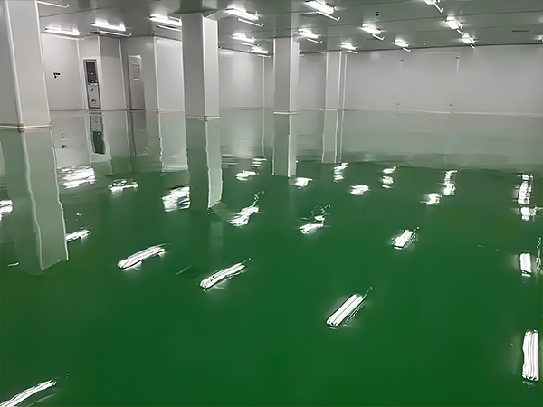Acid alkali corrosion resistant flooring
