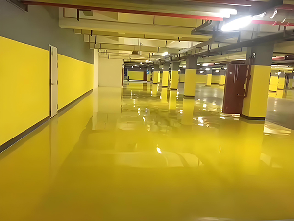 Acid alkali corrosion resistant flooring