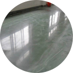 Wear resistant/pressure resistant flooring